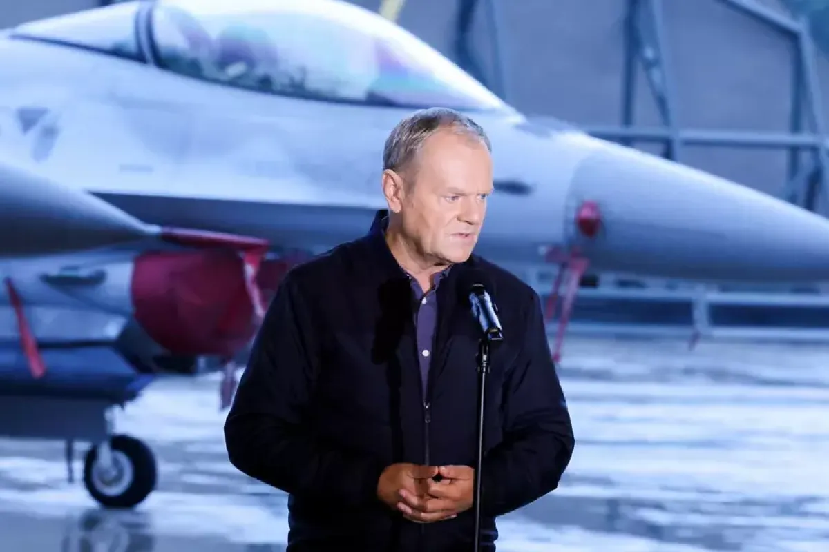 Tusk avverte Putin: "Abbatteremo chi viola i nostri cieli" - © Ansa
