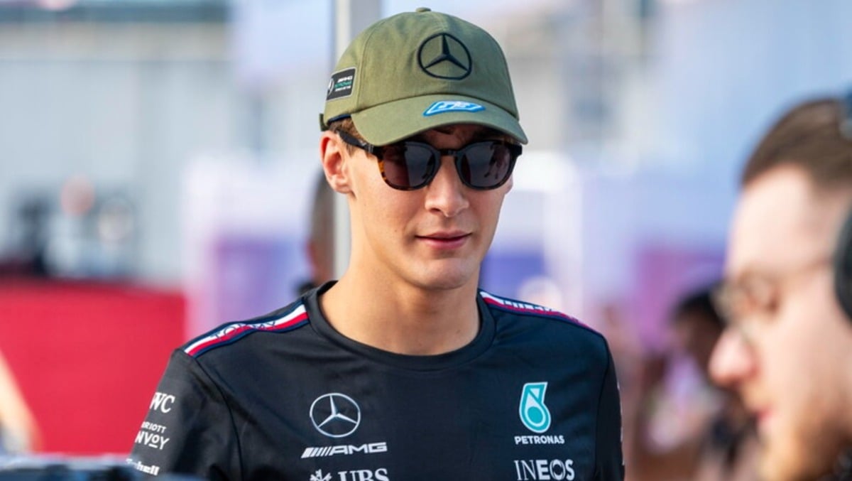 F1: a Singapore vince Russell, Ferrari sesta e settima - Russell PH ANSA