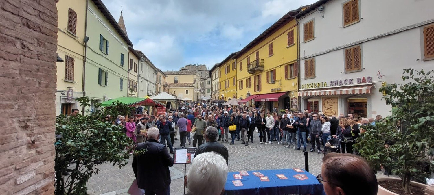 "La pioggia è una benedizione per il tartufo": esordio "bagnato" per la fiera a Sant'Agata Feltria - 