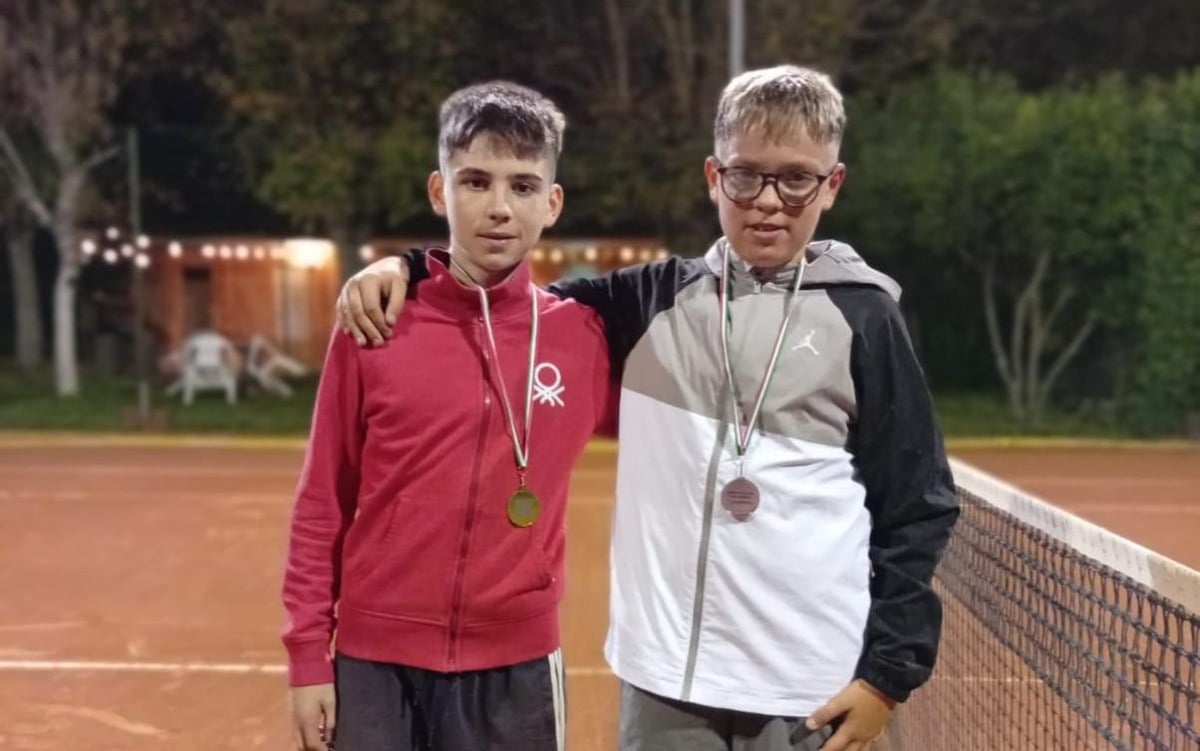 Alex Podestà domina anche il torneo Super Green di San Mauro - Alex Podestà e Matteo Bertozzi