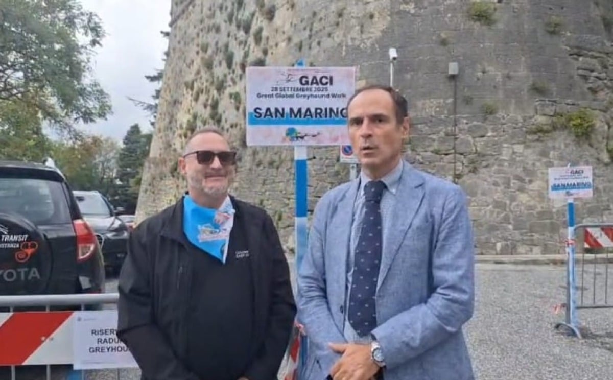 San Marino ha ospitato la camminata mondiale dei Levrieri - 