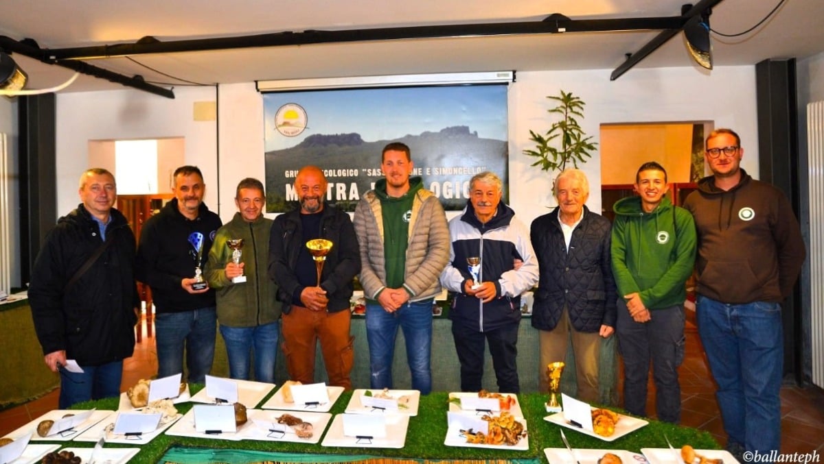 San Sisto premia i migliori cercatori di funghi: ecco chi sono - PH BALLANTE