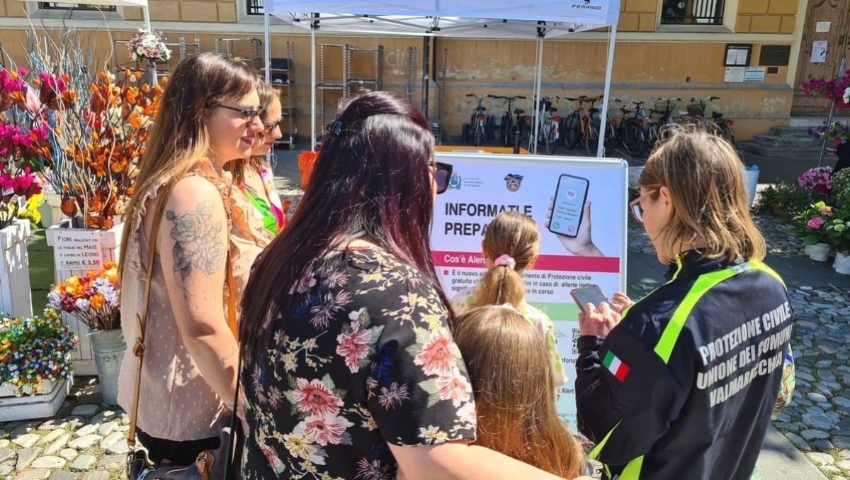 Messaggio di allarme sugli smartphone dei santarcangiolesi: è la prova dell'Alert System -