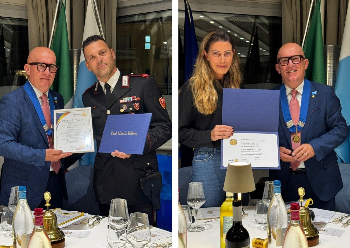 Due Cuori, un Tandem e un tuffo da eroe: premiati dal Rotary a Riccione -