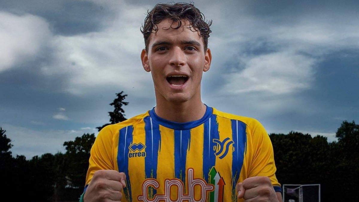 Amarcord Melini, ritrova il Santarcangelo: con la Sampierana è 1-1 - Misuraca, a segno per il Santarcangelo