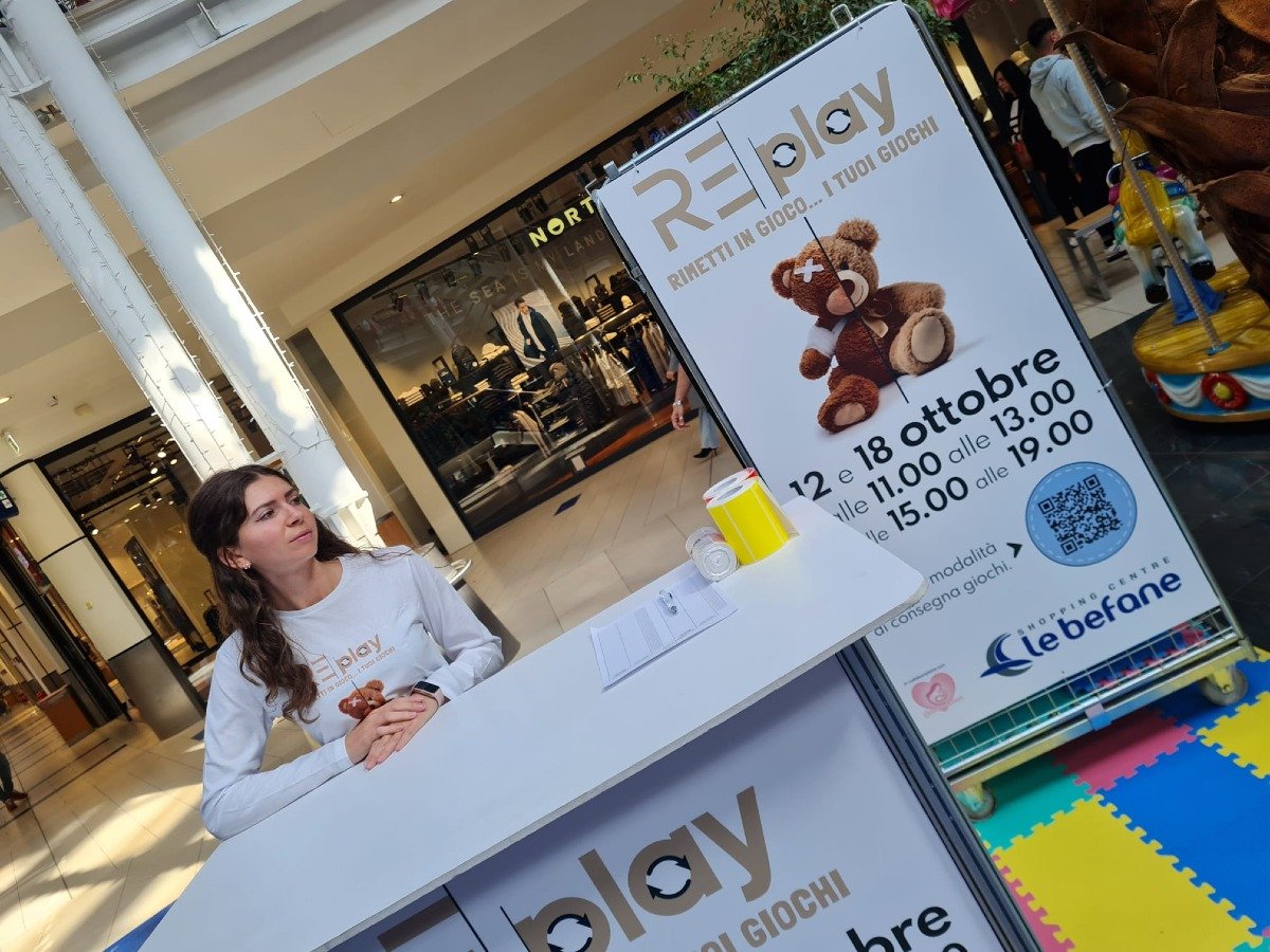 REplay a Le Befane: i giocattoli dimenticati diventano sorrisi per i bambini -