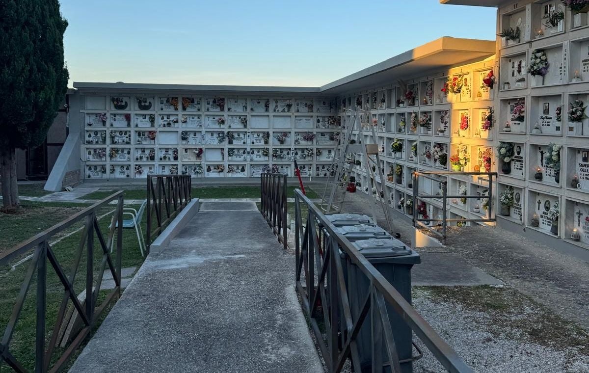 Decoro e sicurezza, interventi in corso nei cimiteri comunali di Coriano -