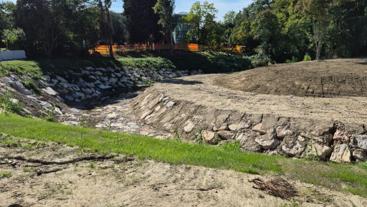 San Giovanni in Marignano, conclusi i lavori per messa in sicurezza del torrente Ventena - Torrente Ventena