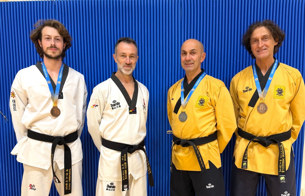 Taekwondo Riccione Academy, tre medaglie al torneo internazionale di Valencia -