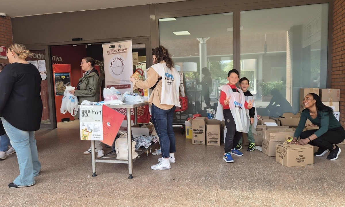 A Santarcangelo trionfa la solidarietà: raccolti 1.100 Prodotti per l'Emporio -