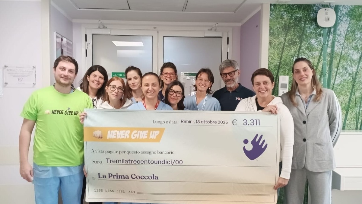 Never Give Up: raccolti più di 3mila euro a sostegno delle famiglie dei neonati ricoverati -