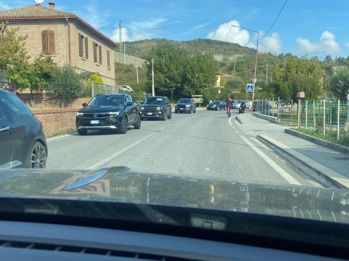 Fiera del tartufo Sant'Agata Feltria: code che partono da Campiano -