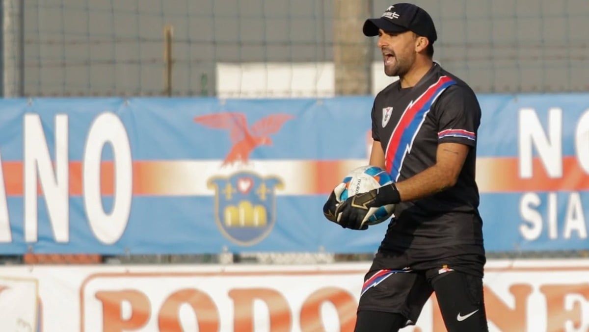 Tropical Coriano, primo punto casalingo: Pro Sesto bloccata sul pari (0-0) - Il portiere Pollini PH TROPICAL CORIANO