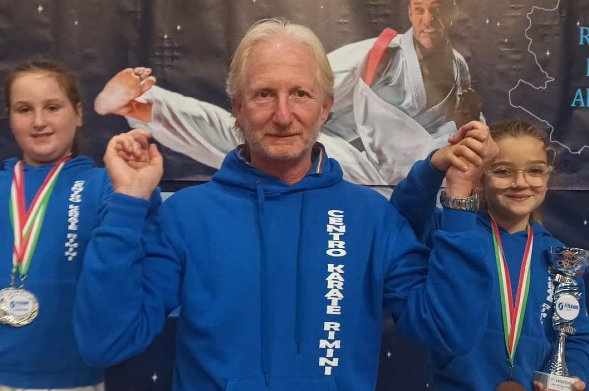 Centro Karate Rimini-Cervia protagonista alla Coppa Italia Master: doppio podio per Eva e Francesca -