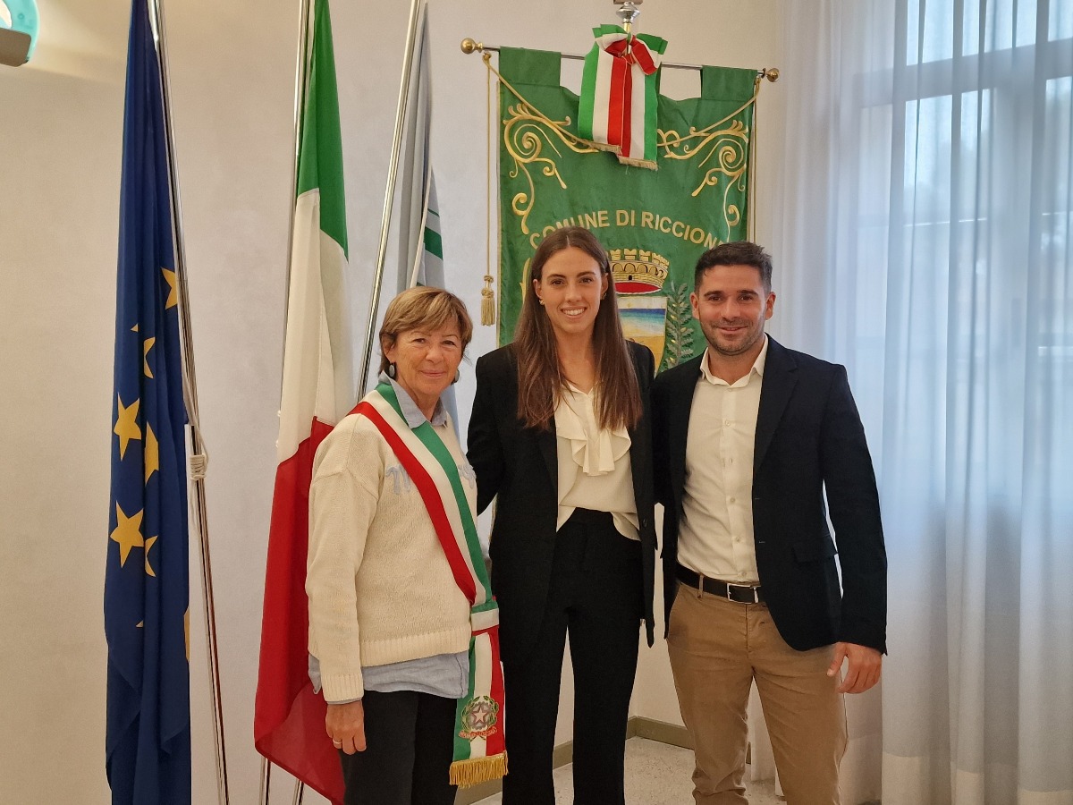 Riccione festeggia Asia Mercatelli, oro italiano nel triathlon -
