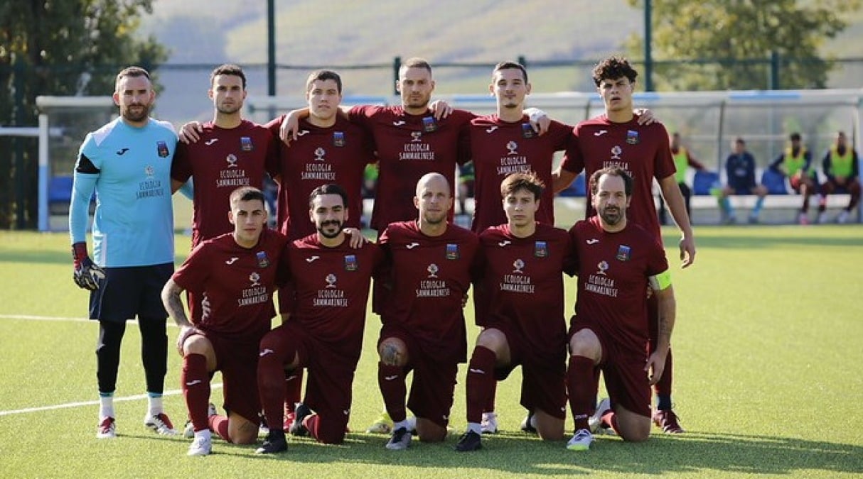 Calcio, Libertas ai quarti di Coppa Titano. Il presidente Ghiotti: 'Prova di carattere' - Una formazione della Libertas (foto FSGC)