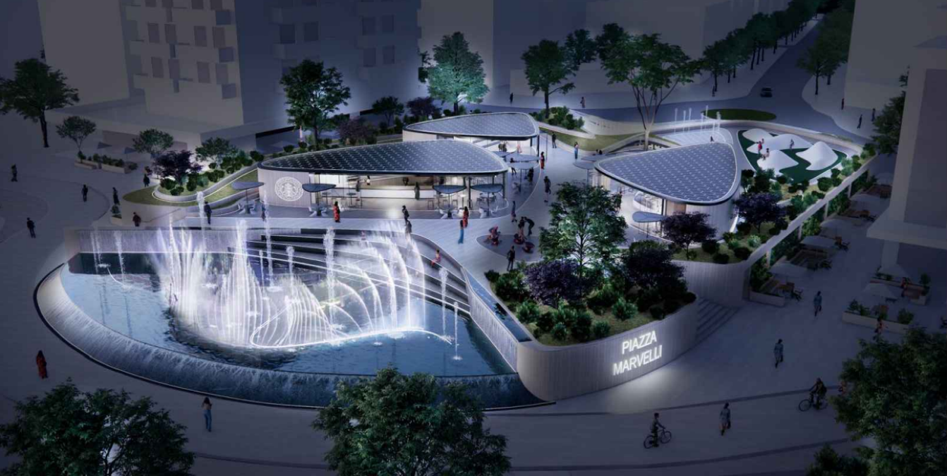 Rimini, Parco del Mare: avanzano i lavori del parcheggio e si pianifica la nuova piazza