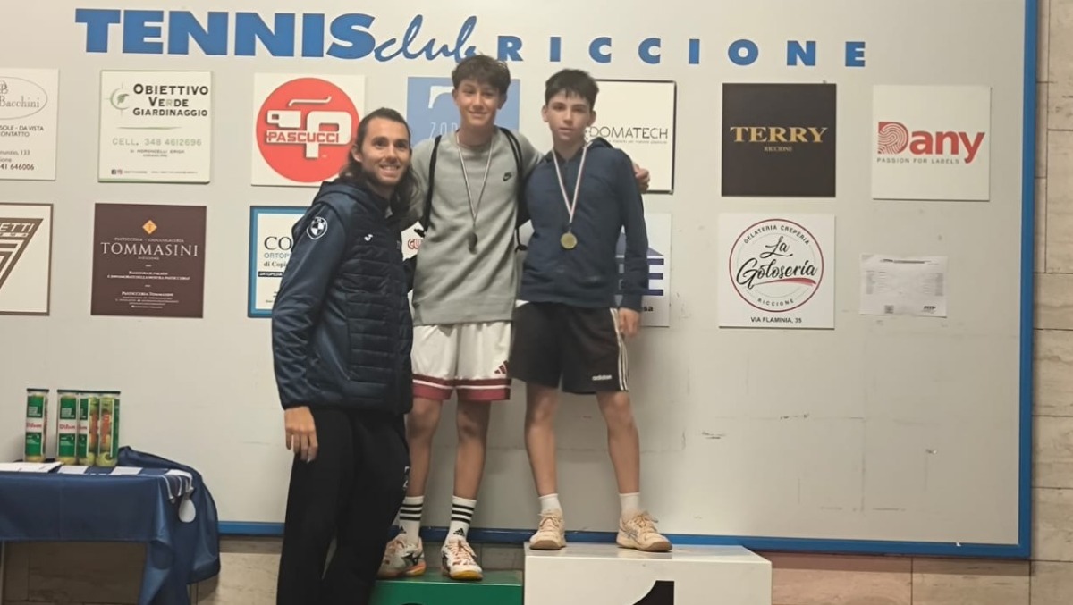 Novafeltria "sbanca" il Torneo del Circolo Tennis di Riccione - Alex Podestà sul gradino più alto del podio