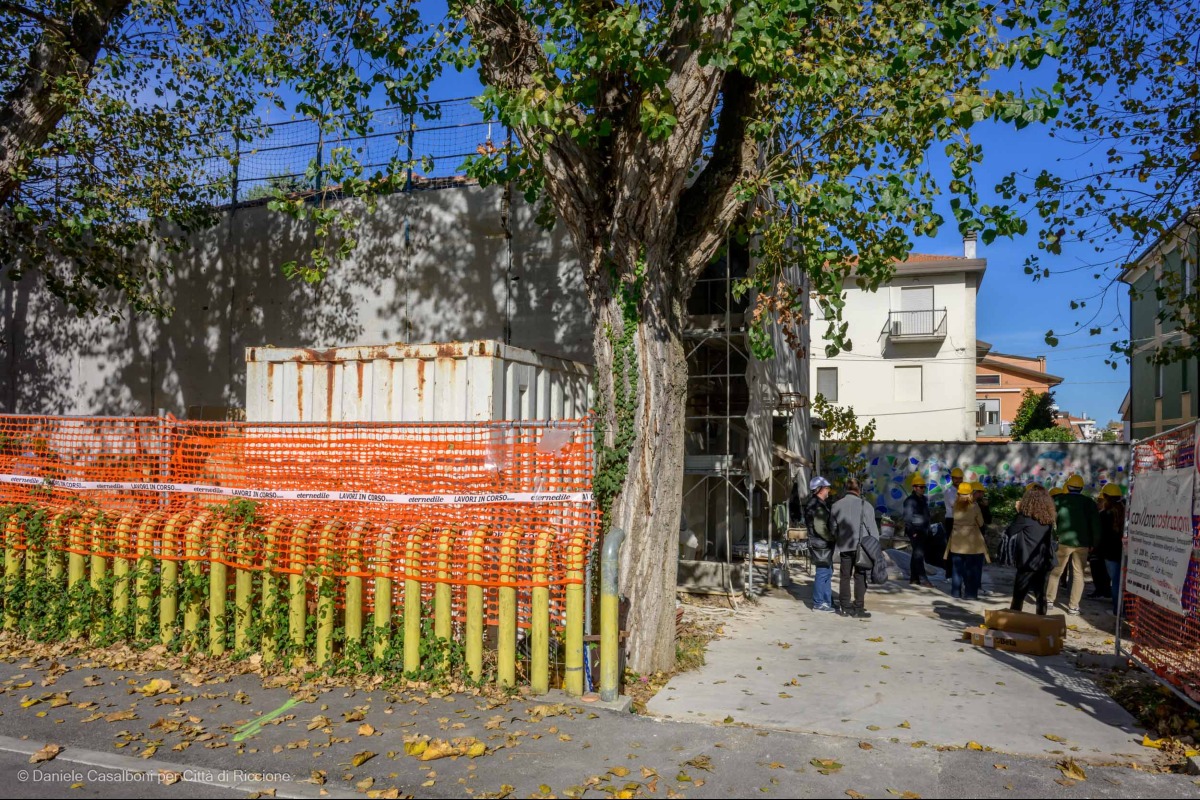 Immobile di viale Arona restituito alla città: a pieno ritmo i lavori per la casa dell’autonomia di Riccione -