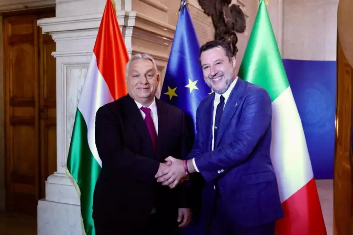 Salvini incontra Orban: “Asse per la pace e contro l’Ue suicida” - © Ansa