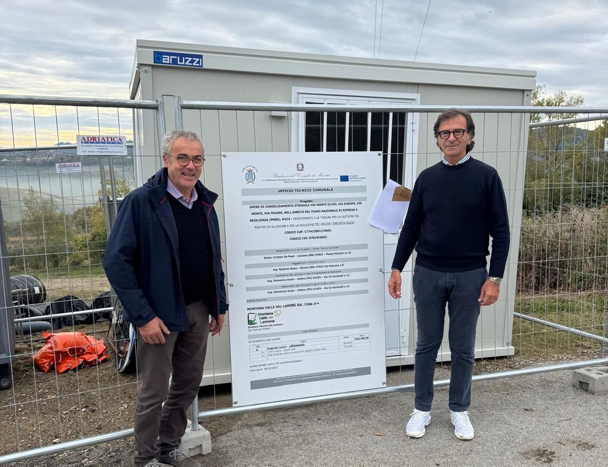 Sicurezza e manutenzione, nuova fase per le strade di Coriano -