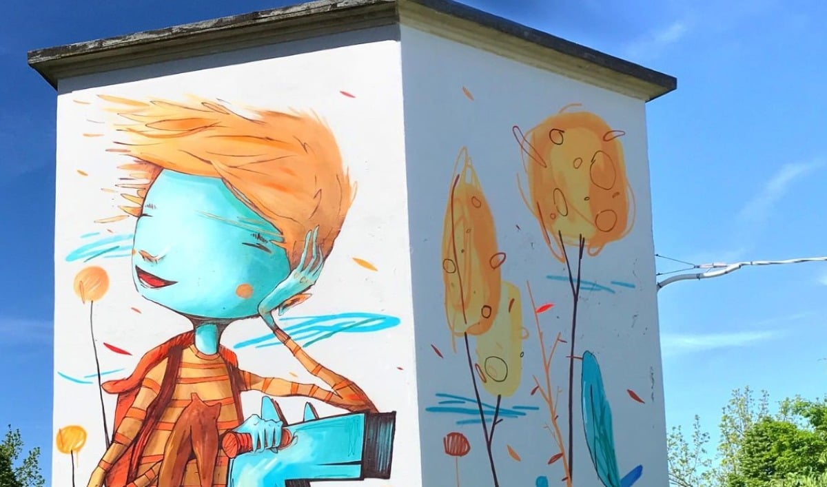 Santarcangelo, al Labo380 il laboratorio di writing con Emanuele "Burla" Battarra - instagram @burla_22