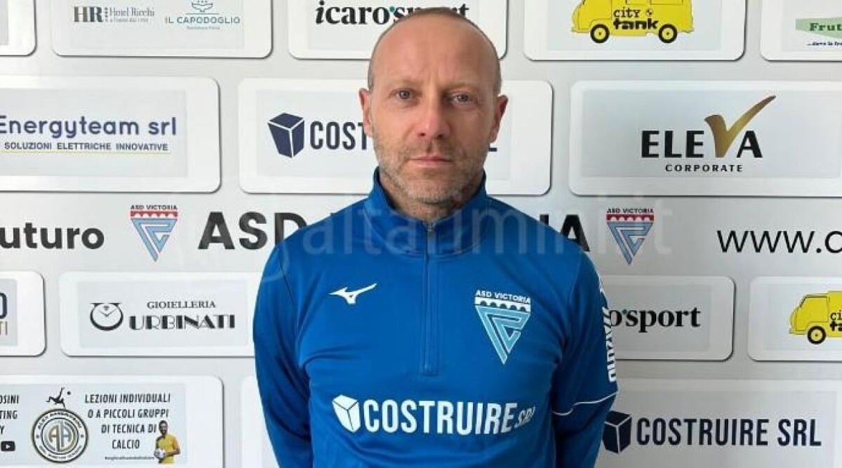 Calcio, mister Pellegrino (Victoria): 'Nessun dramma per il ko, subito la riscossa' - Mister Fabio Pellegrino 