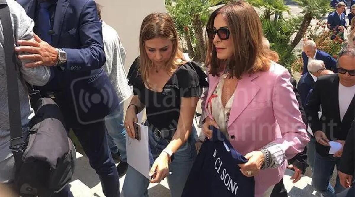 Daniela Santanchè a Rimini Fiera: il ministro inaugura il Ttg - La ministra Santanchè