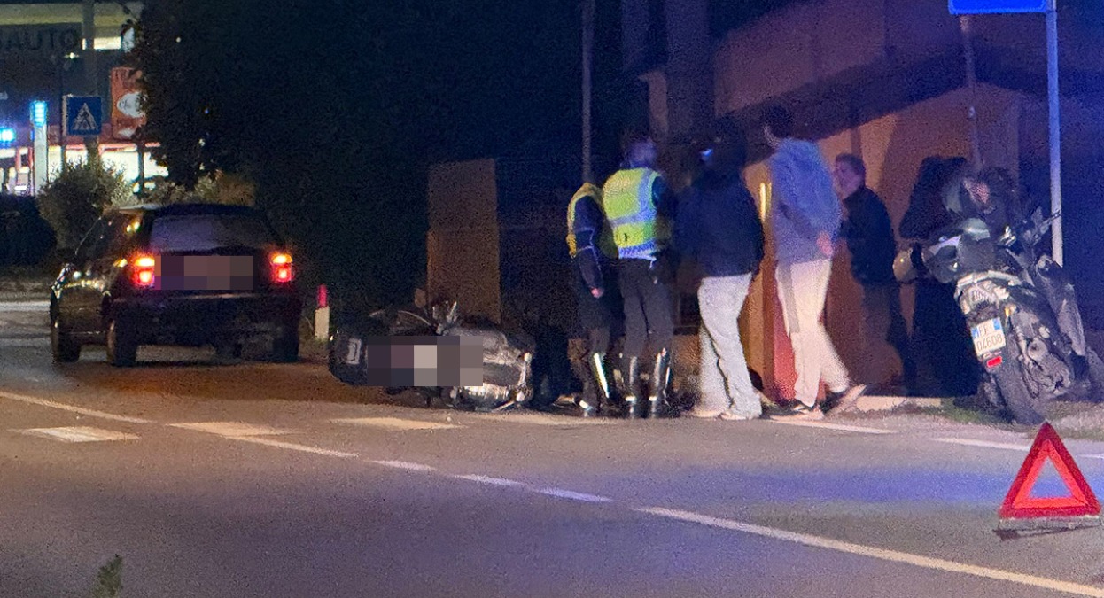 Ennesimo incidente sulla Marecchiese, ferito uno scooterista a Spadarolo - I luogo dell'incidente