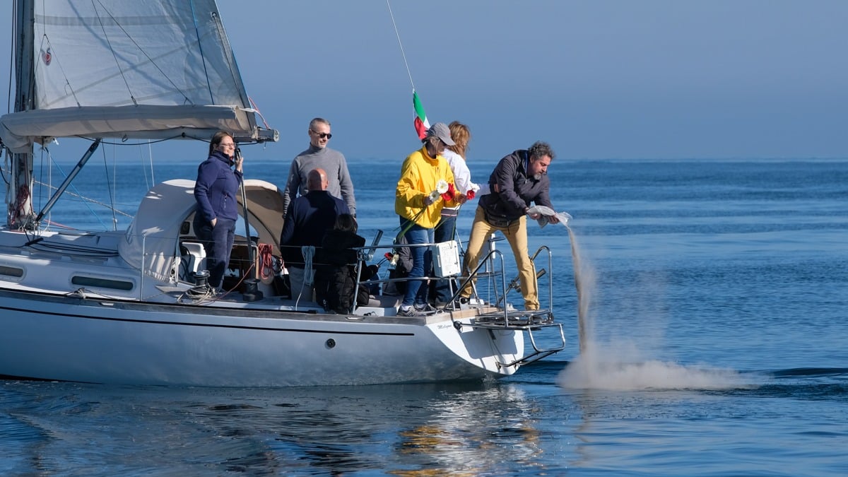 Un uomo di mare torna al mare: l’ultimo saluto a Pietro Palloni - 