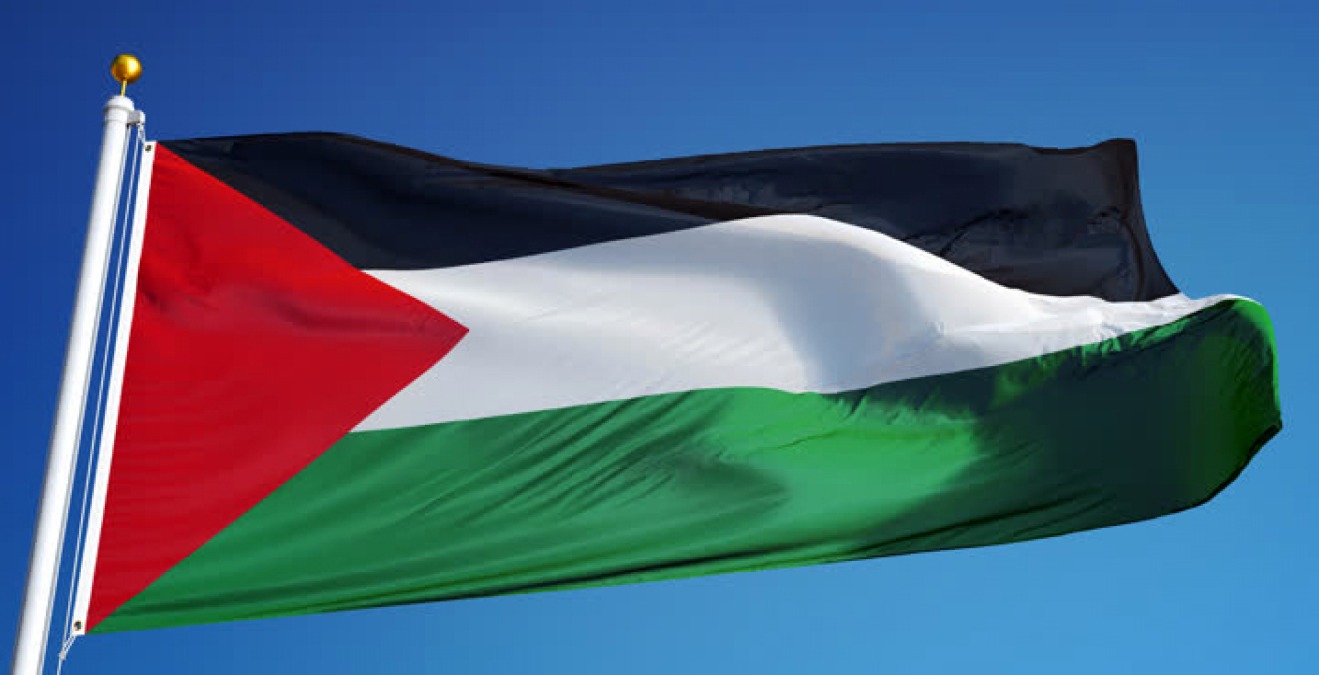 Rimini, assemblea verso lo sciopero generale: "Stop economia di guerra, Palestina libera" - Bandiera palestinese REPERTORIO