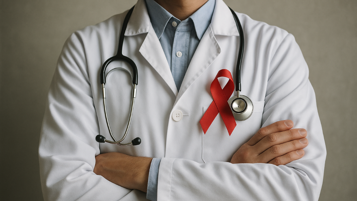 Rimini, infermieri e medici con il fiocchetto rosso per dire no alla violenza sulle donne - 