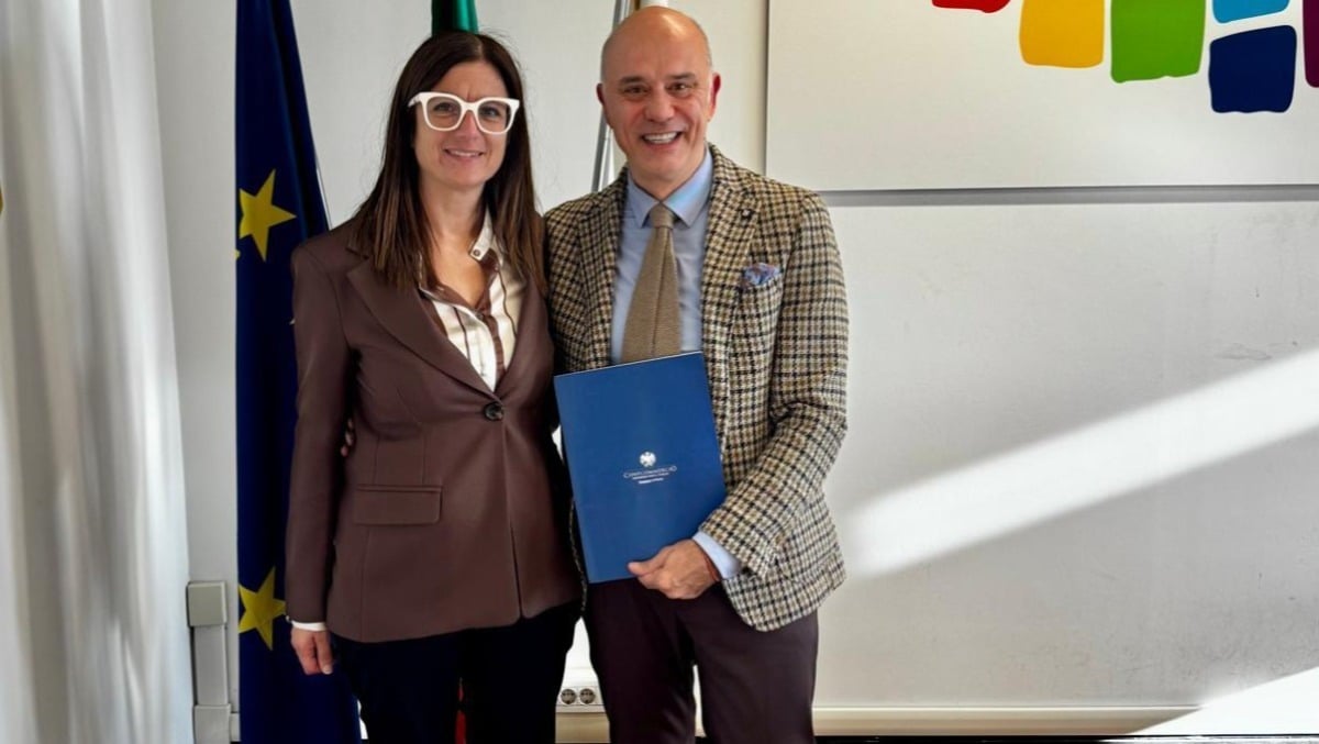 Anche a Rimini in corso la desertificazione commerciale: "La zona della Marina la più in sofferenza" - L'assessora Roberta Frisoni e Gianmaria Zanzini