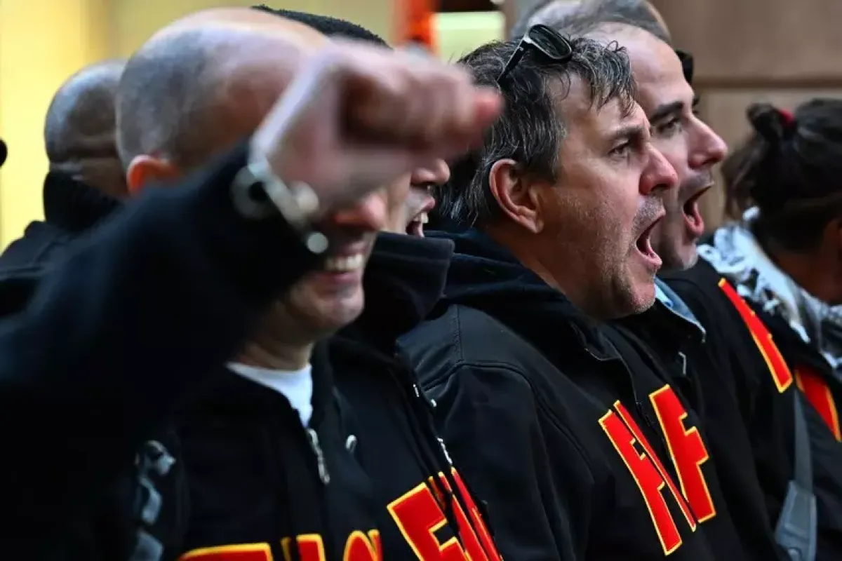 Ex Ilva di Genova occupata: esplode la protesta dei lavoratori - © Ansa