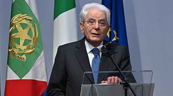 Mattarella: “Dal fronte ucraino pericolo allargamento della guerra: serve comune forza di difesa europea" - 