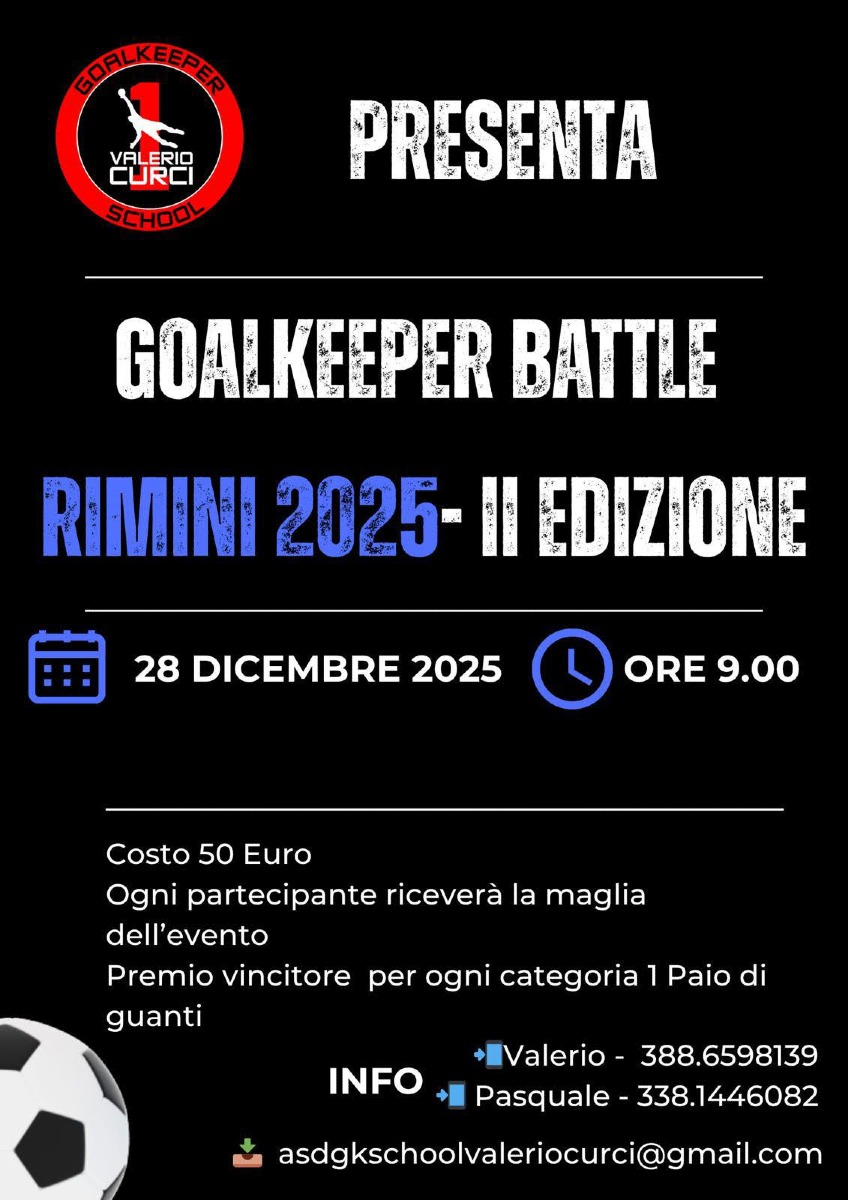 La locandina dell'evento