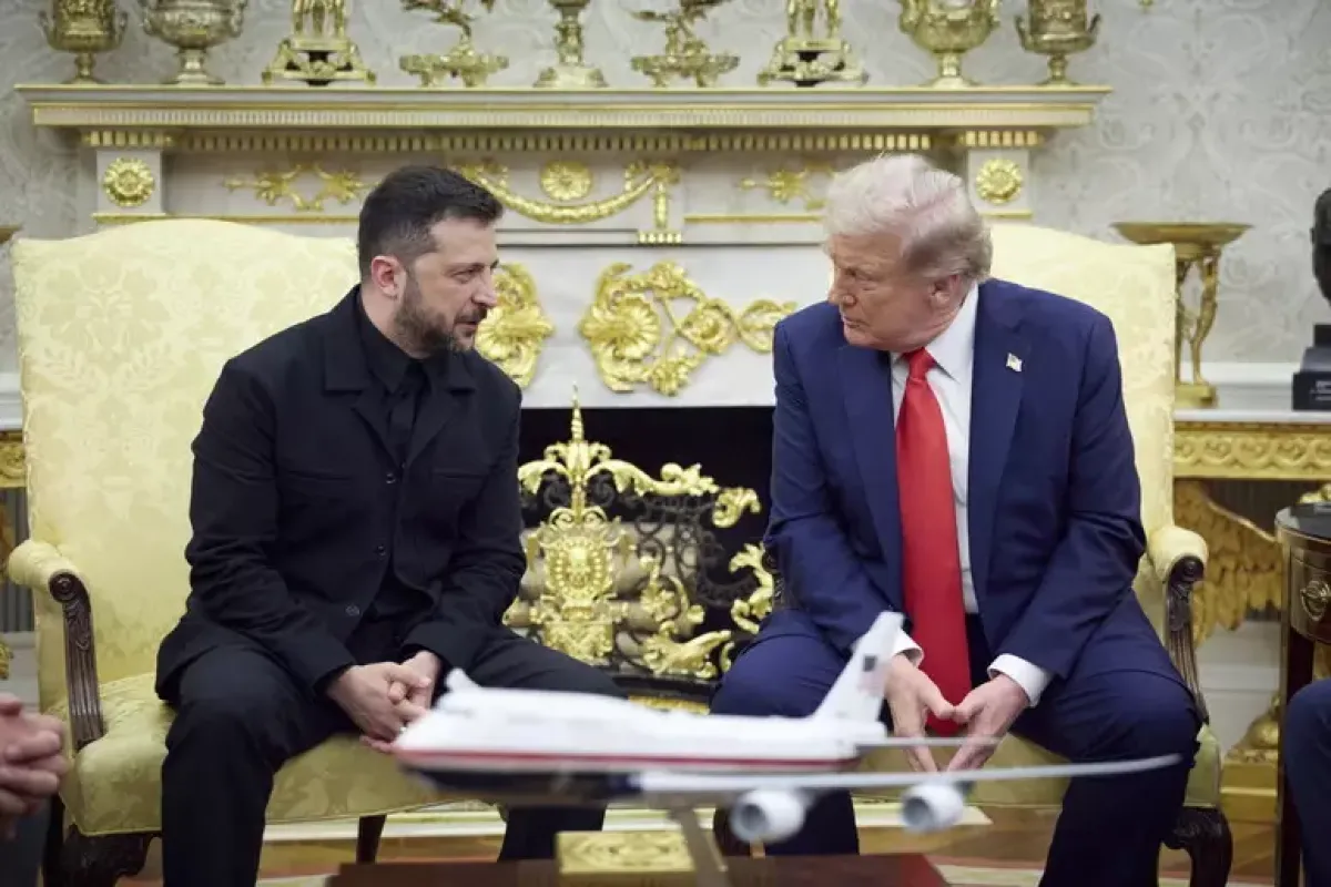 Zelensky domani da Trump, oggi la call con i leader dell'Ue. Bombe nella notte su Kiev - © Ansa/Epa