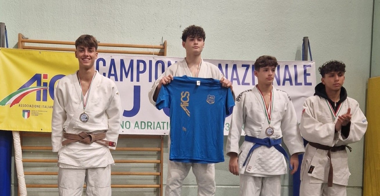 Campionato Nazionale AICS di judo a Misano Adriatico: la Judoka Riccionese brilla con due ori e un argento - 