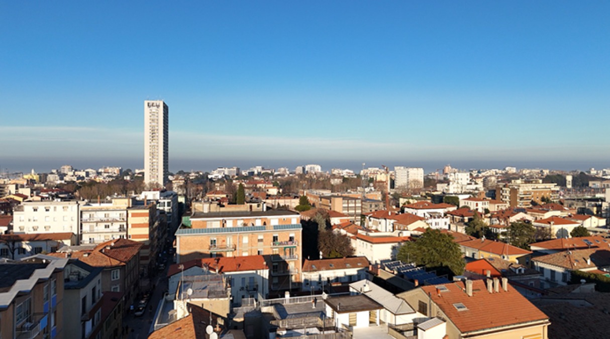 Rimini, arretramento nella "Qualità della Vita": -9 posizioni, scivola al 51° posto. Il dato in controtendenza con l'Emilia-Romagna - Veduta di Rimini