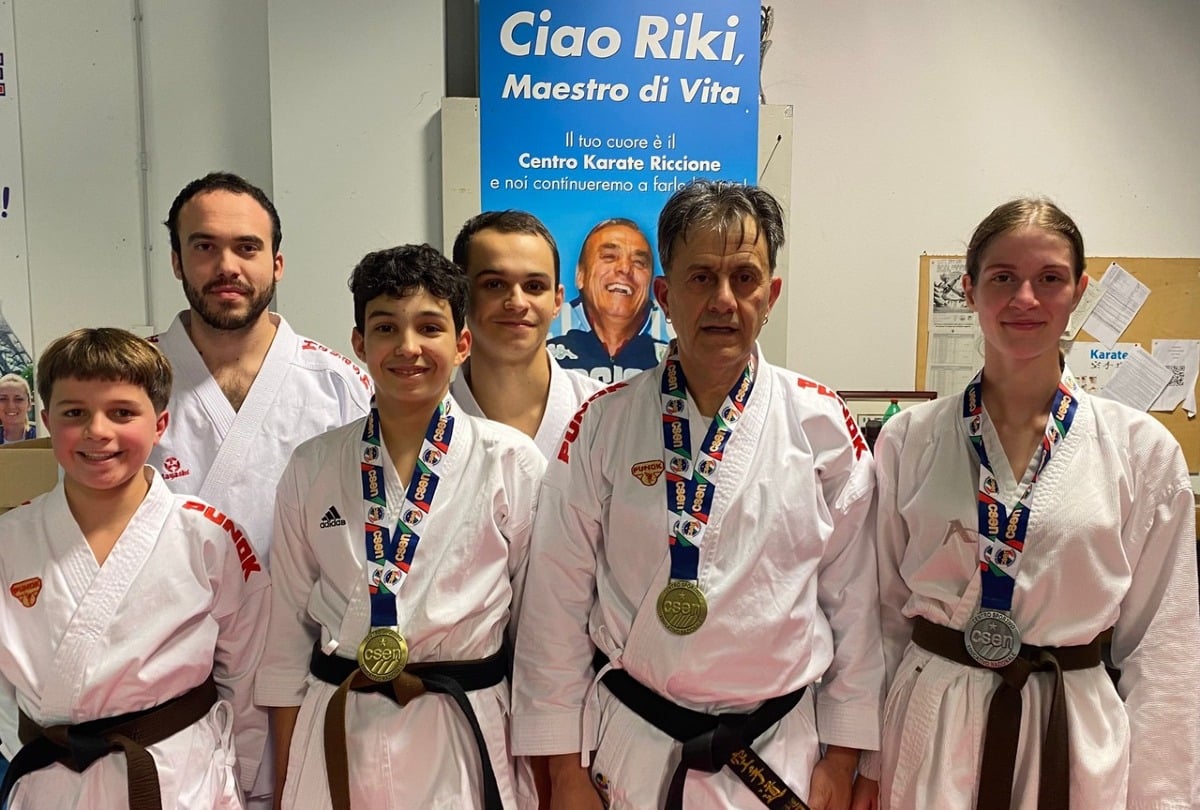 Campionato Nazionale, trionfo per il Centro Karate Riccione - 