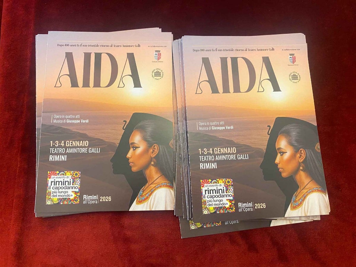 Rimini inaugura il 2026 con l'Aida: il capolavoro di Verdi torna al Teatro Galli - 
