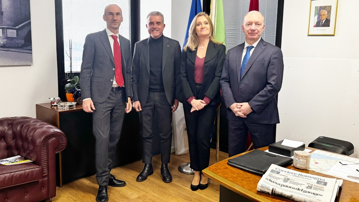 Nuovo Questore di Rimini Morelli incontra una delegazione di Legacoop - 