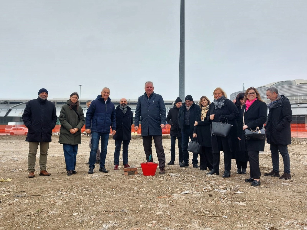 Posata la prima pietra del nuovo padiglione del CAAR - 