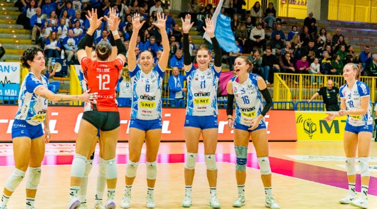 Volley A2 femminile, Omag-MT di scena a Busto Arsizio - 