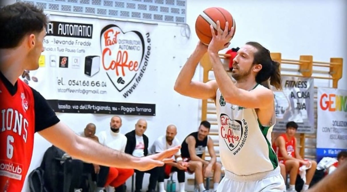Basket DR2, i Tigers calano il settebello: Lions Coriano ko (55-41) - Tomasi al tiro