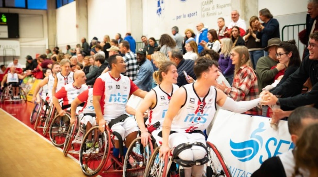 Basket B in carrozzina, NTS Informatica doma il Parma (78-68) - 