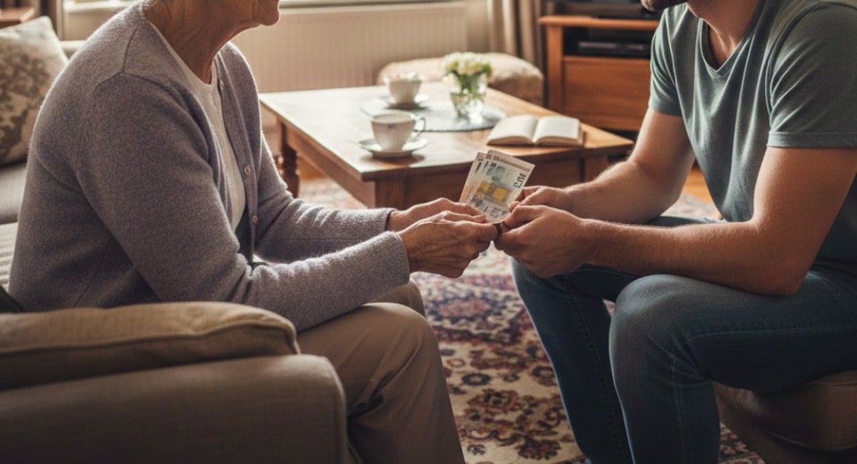 Chiedeva soldi all’ex vicina 80enne: un giovane nei guai per circonvenzione di incapace - Anziana, giovane REPERTORIO