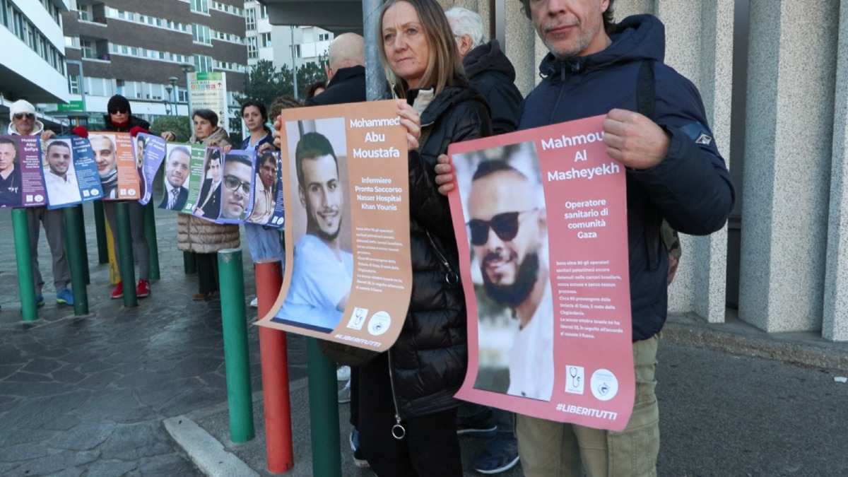 Flash mob all’ospedale "Infermi" di Rimini per la Giornata dei Diritti Umani - 