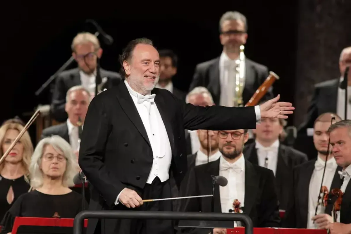 Il maestro Chailly ha un malore, interrotta l’opera alla Scala - Riccardo Chailly © Ansa/Epa