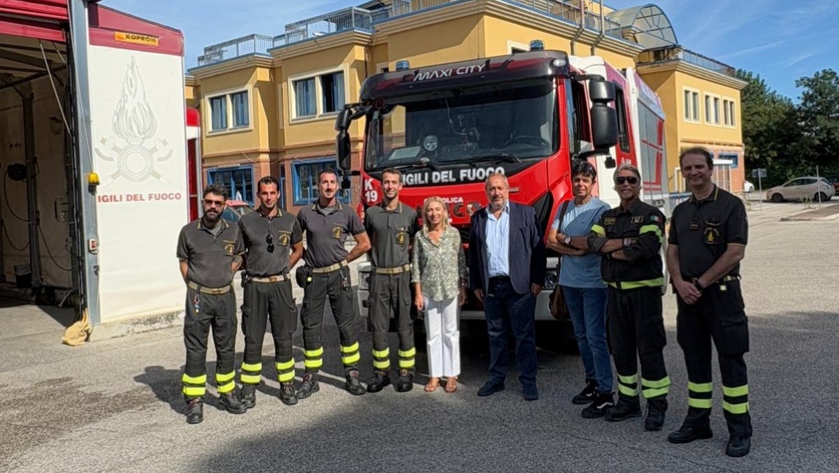 Sede dei Vigili del Fuoco di Cattolica: riparata la pompa di calore - 